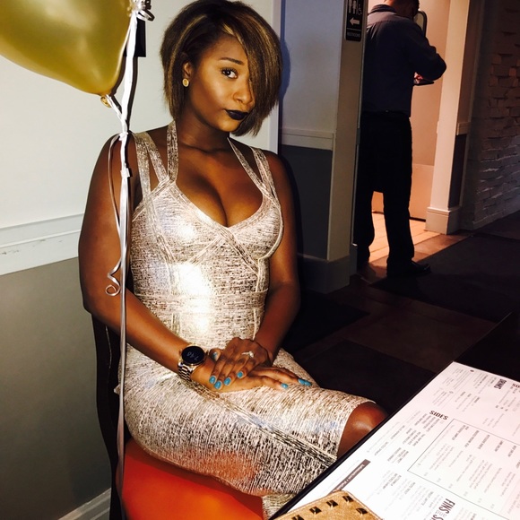 BEBE COCKTAIL DRESS - Picture 2 of 3